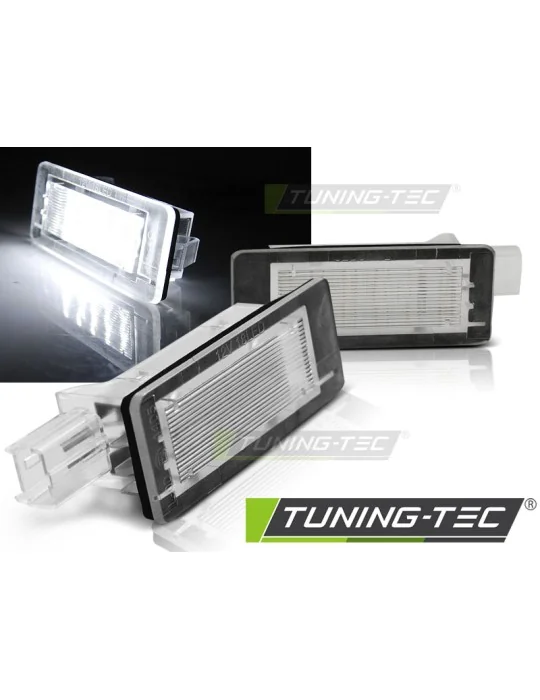 Éclairage de plaque à LED pour Renault Espace Scenic Dacia Duster Lodgy