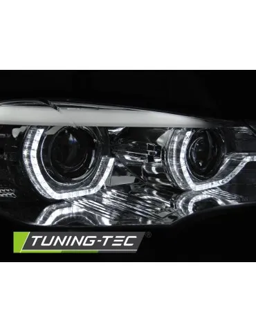Phares au xénon chromés pour BMW X5 E70 07-10