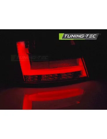 Feux arrière à LED fumés rouges pour AUDI A6 C6 Berline 04.04-08 6-PIN
