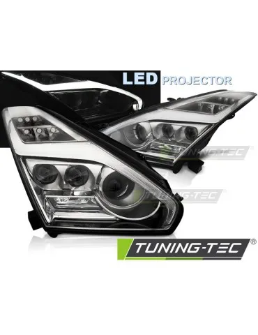 Bloc optique à LED chromé pour NISSAN GT-R 08-11.13