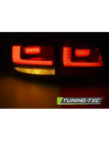 Feux arrière à LED fumés rouges pour VW TIGUAN 07-07.11
