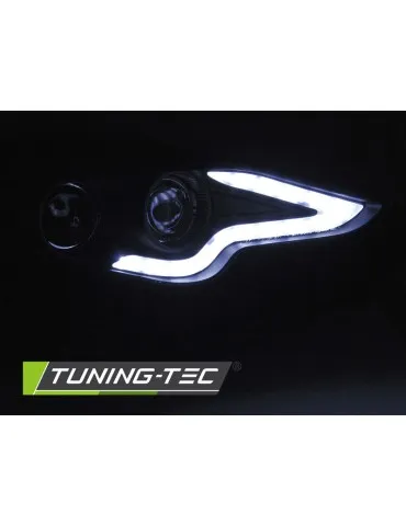 Phares à LED noirs pour LEXUS IS 13-16