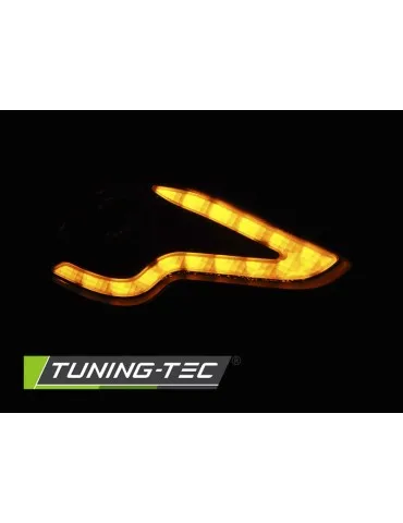 Phares à LED noirs pour LEXUS IS 13-16