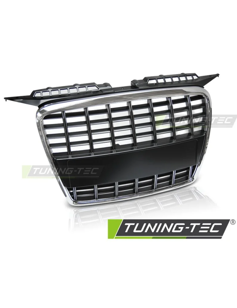 Calandre noire chromée pour AUDI A3 05-08
