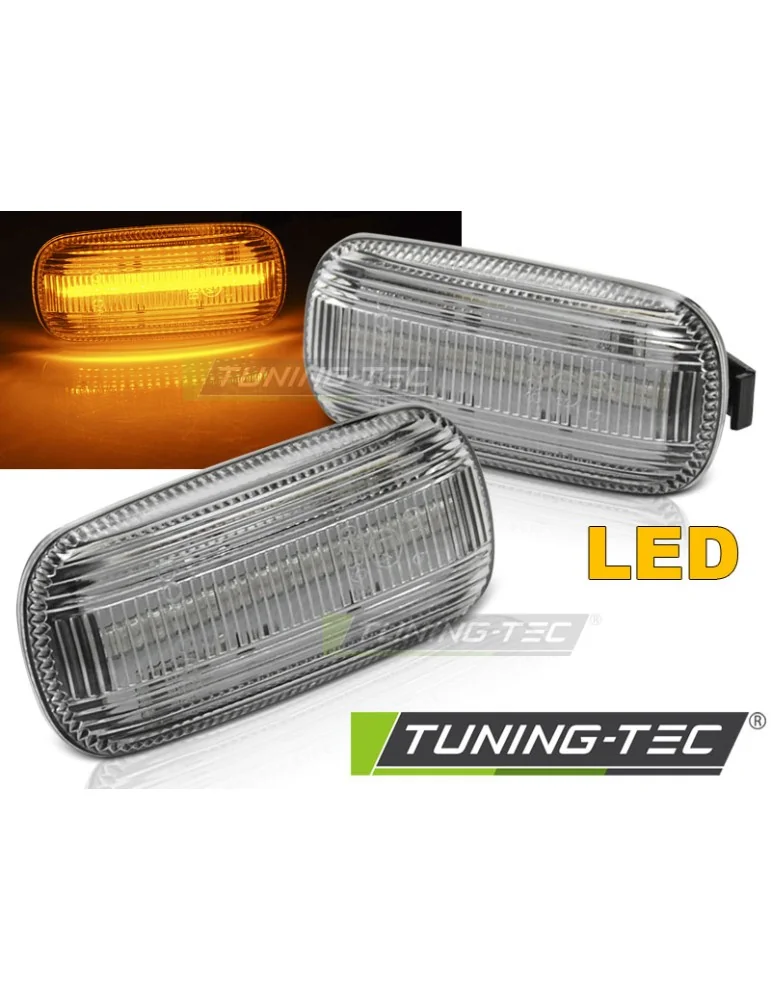 Répétiteurs latéraux à LED blancs pour AUDI A4 B6 B7 A3