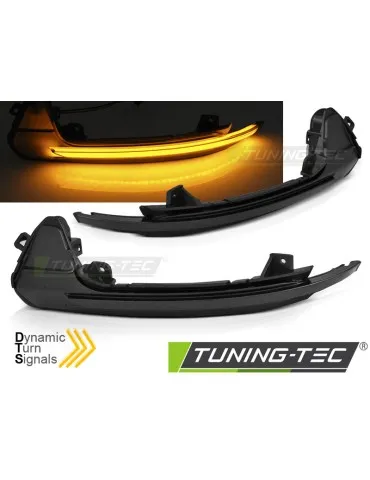 Répétiteurs latéraux à LED fumés pour AUDI A6 C7 11-18