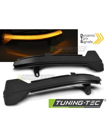 Répétiteurs latéraux à LED fumés pour BMW F10 F11 F12 F13 F01