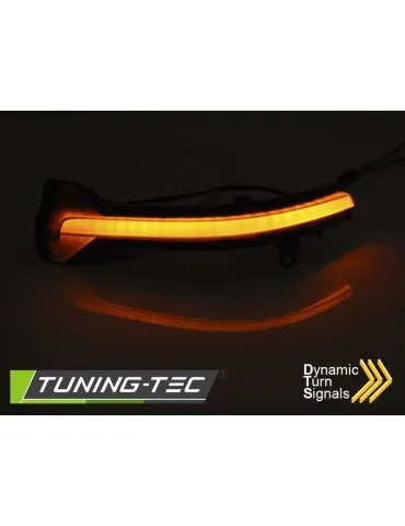 Répétiteurs latéraux à LED fumés pour BMW F10 F11 F12 F13 F01
