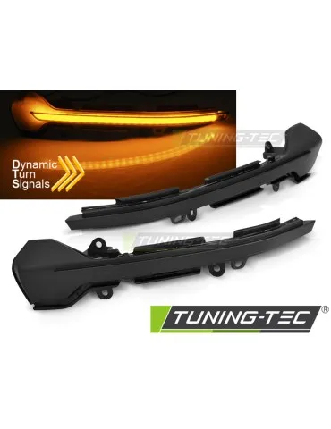 Répétiteurs latéraux à LED fumés pour SEAT LEON 12-16 IBIZA 17- ARONA 17