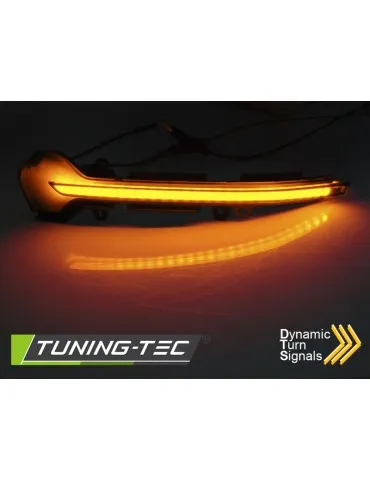 Répétiteurs latéraux à LED fumés pour SEAT LEON 12-16 IBIZA 17- ARONA 17