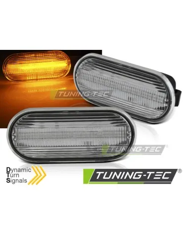 Répétiteurs latéraux à LED blancs pour VW GOLF 4 BORA 95- GOLF 3 95- IBIZA 95 -99 TOLEDO