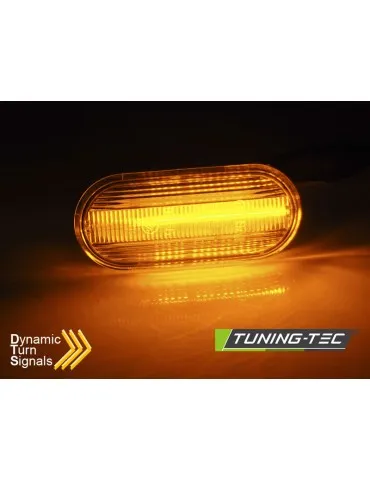 Répétiteurs latéraux à LED blancs pour VW GOLF 4 BORA 95- GOLF 3 95- IBIZA 95 -99 TOLEDO
