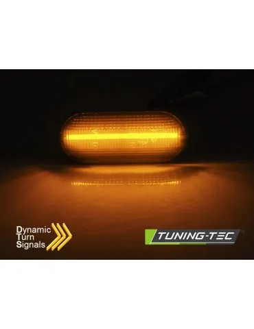 Répétiteurs latéraux à LED fumés pour VW GOLF 4 BORA 95- GOLF 3 95- IBIZA 95 -99 TOLEDO
