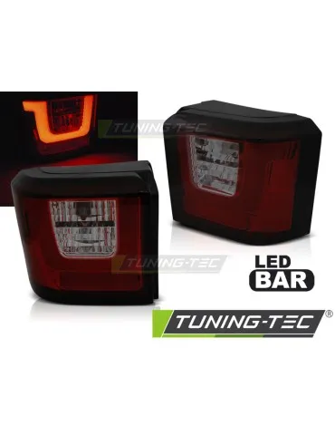 Feux arrière à LED fumés rouges pour VW T4 90-03.03
