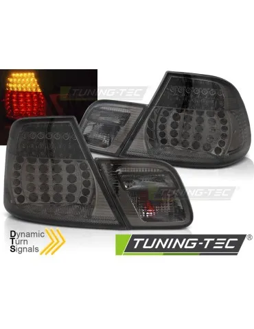 Feux arrière à LED fumés pour BMW E46 04.99-03.03 Coupé