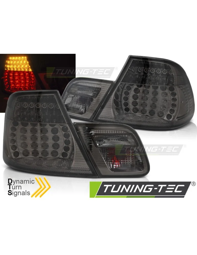 Feux arrière à LED fumés pour BMW E46 04.99-03.03 Coupé