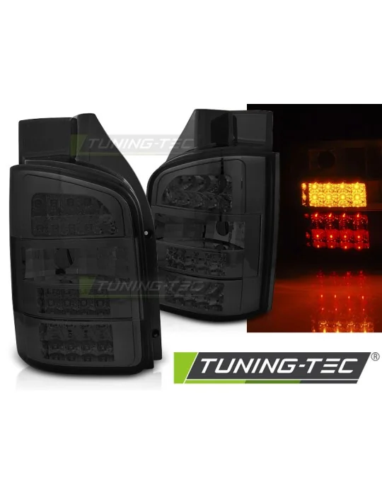 Feux arrière à LED fumés pour VW T5 Trasnporter (2003 - 2009)