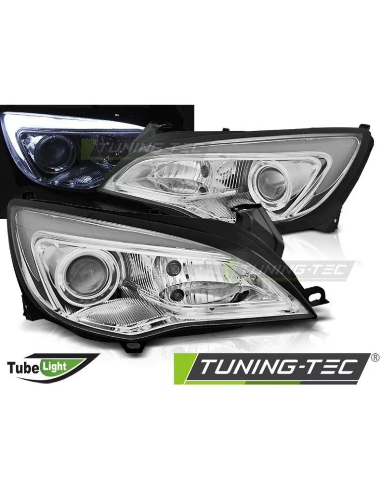 Phares chromés pour OPEL ASTRA J 10-15