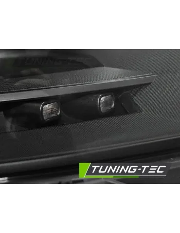 Phares noirs pour VW T5 2010-15