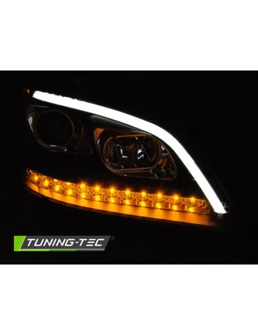 Phares à LED noirs pour MERCEDES W164 ML M-KLASA 05-07