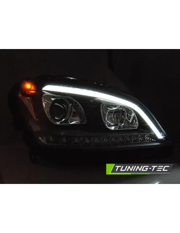 Phares à LED noirs pour MERCEDES W164 ML M-KLASA 05-07