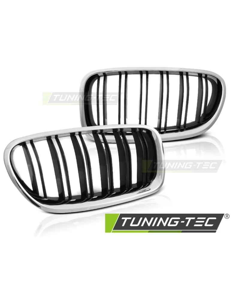 Calandre noire chromée pour BMW F10 F11 10-16