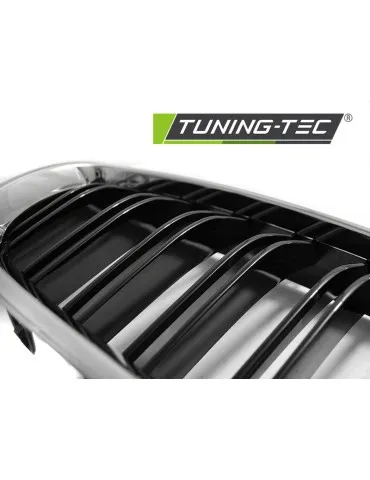 Calandre noire chromée pour BMW F10 F11 10-16