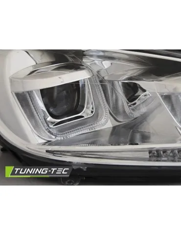Phares à LED chromés pour VW GOLF 6 08-12
