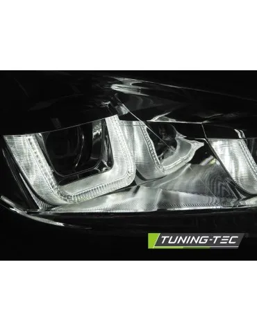 Phares à LED chromés pour VW GOLF 6 08-12