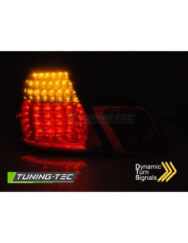 Feux arrière à LED rouges blancs pour BMW E46 04.99-03.03 Coupé
