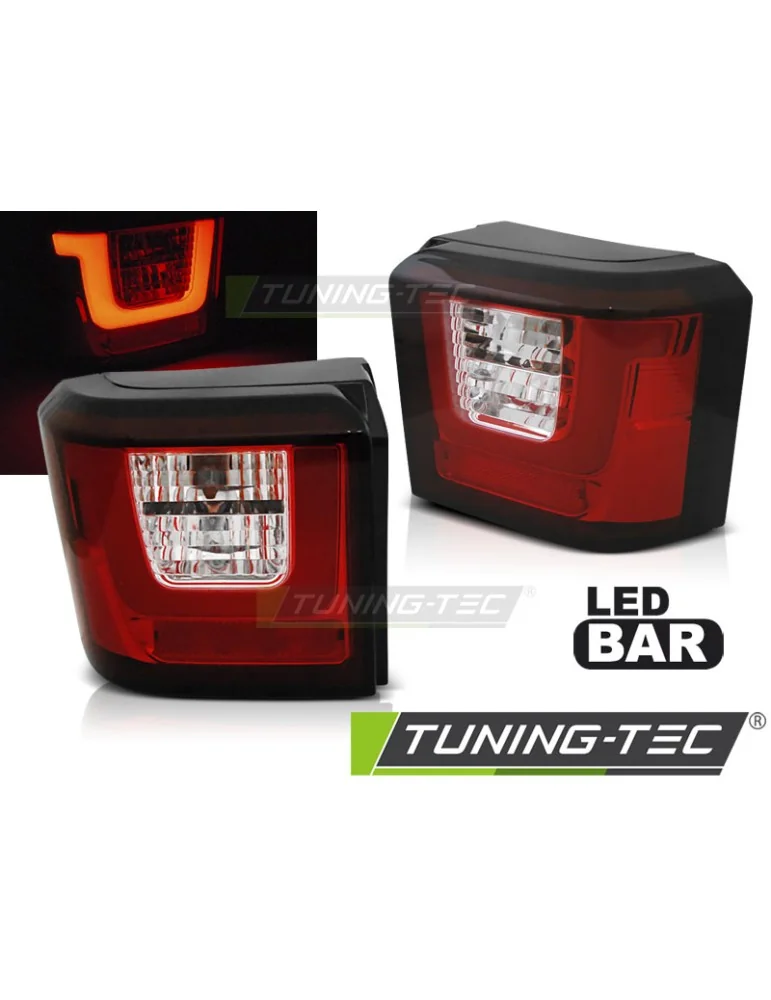 Feux arrière à LED rouges pour VW T4 90-03.03