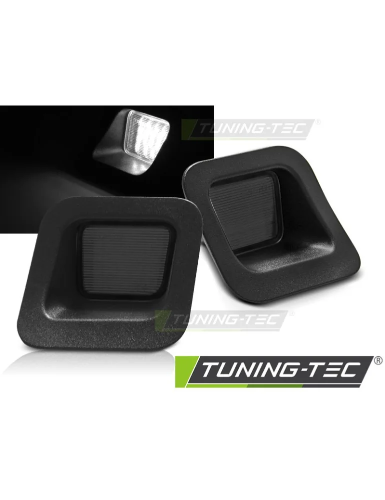 Éclairage de plaque à LED fumé pour DODGE RAM 03-18