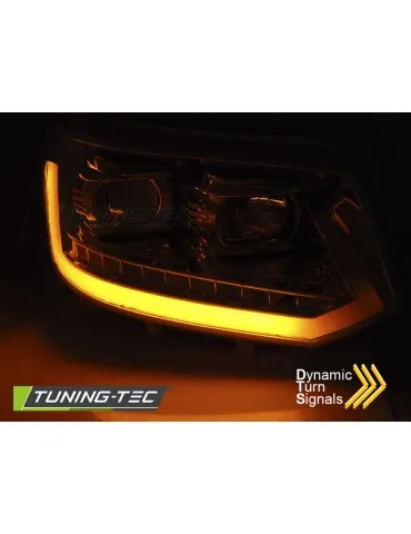 Phares chromés pour VW T5 2010-2015