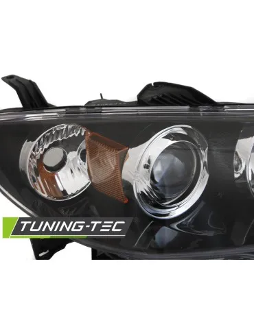 Phares au xénon noirs pour MAZDA 3 03-09 4 portes