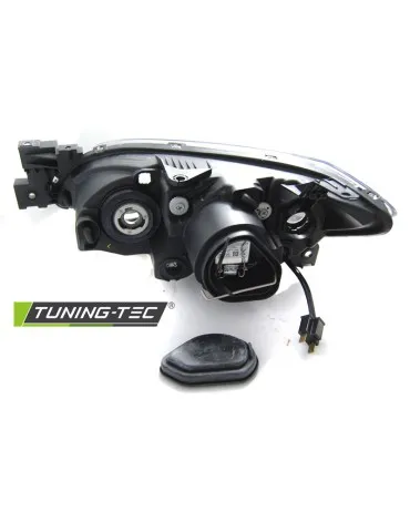 Phares au xénon noirs pour MAZDA 3 03-09 4 portes