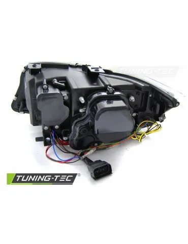 Phares au xénon noirs pour BMW E90/E91 09-11