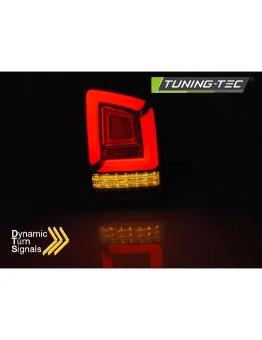 Feux arrière à LED fumés rouges pour VW T5 10-15