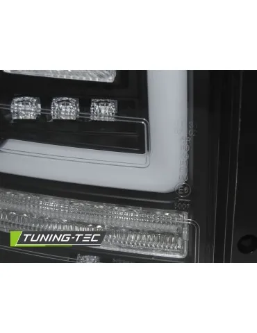 Feux arrière à LED noirs pour VW T5 04.03-09