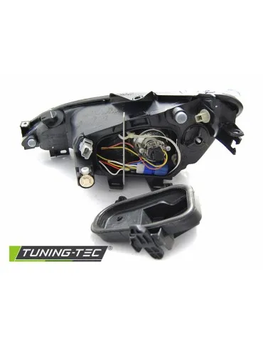 Phares à LED chromés pour PEUGEOT 206 02-ANGEL