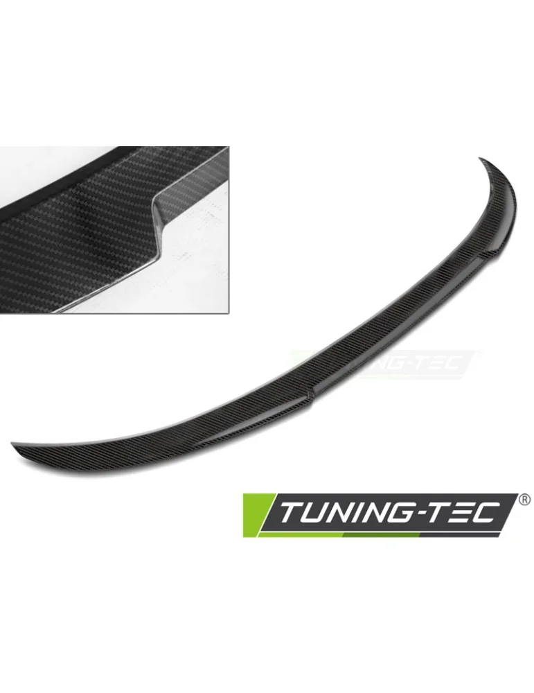 Becquet de coffre aspect carbone pour BMW F33 F83