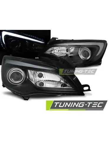 Phares noirs pour OPEL ASTRA J 10-15