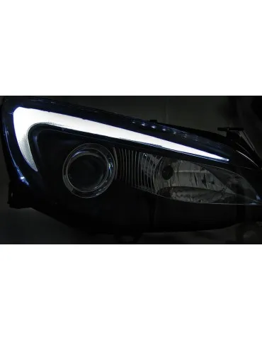 Phares noirs pour OPEL ASTRA J 10-15