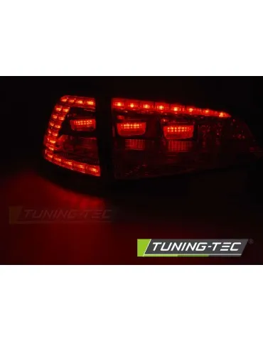 Feux arrière à LED noirs pour VW GOLF 7 13-17
