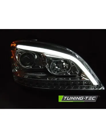 Phares à LED chromés pour MERCEDES W164 ML M-KLASA 05-07
