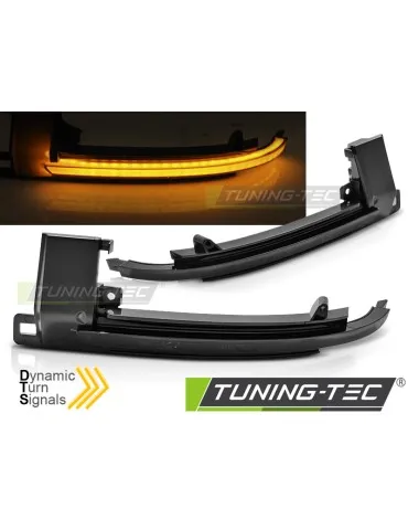 Répétiteurs latéraux à LED fumés pour AUDI A3 08-10 A4 07-10 A5 07-10 A6 08-10 Q3 11-17