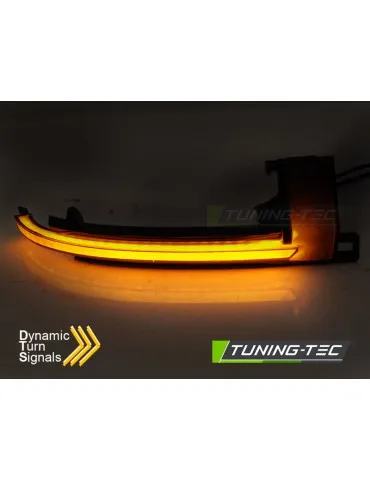 Répétiteurs latéraux à LED fumés pour AUDI A3 08-10 A4 07-10 A5 07-10 A6 08-10 Q3 11-17