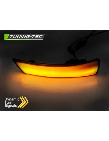 Répétiteurs latéraux à LED fumés pour FORD FOCUS 08-18 MONDEO 10-14