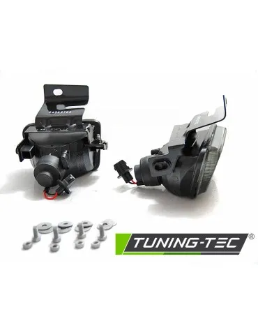 Antibrouillards chromés pour VW GOLF 2 08.83-08.91