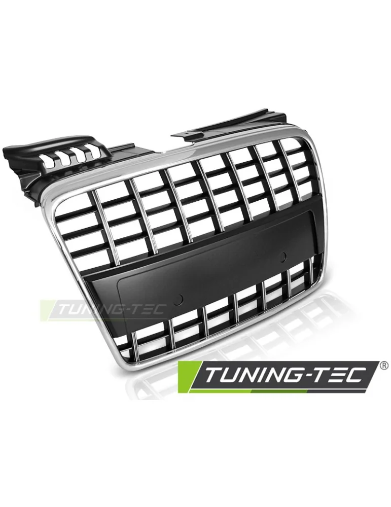 Calandre noire chromée pour AUDI A4 B7 04-08