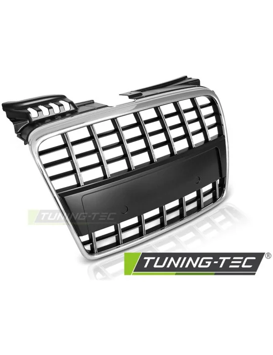 Calandre noire chromée pour Audi A4 B7 (2004 - 2008)